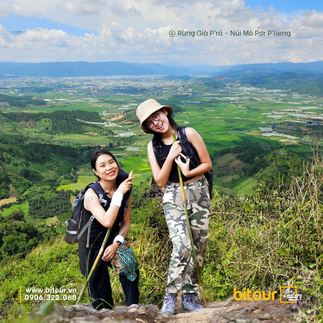 Pró – Mò Pơr P’lieng: Ngàn xanh ca hát - tour trekking Pro